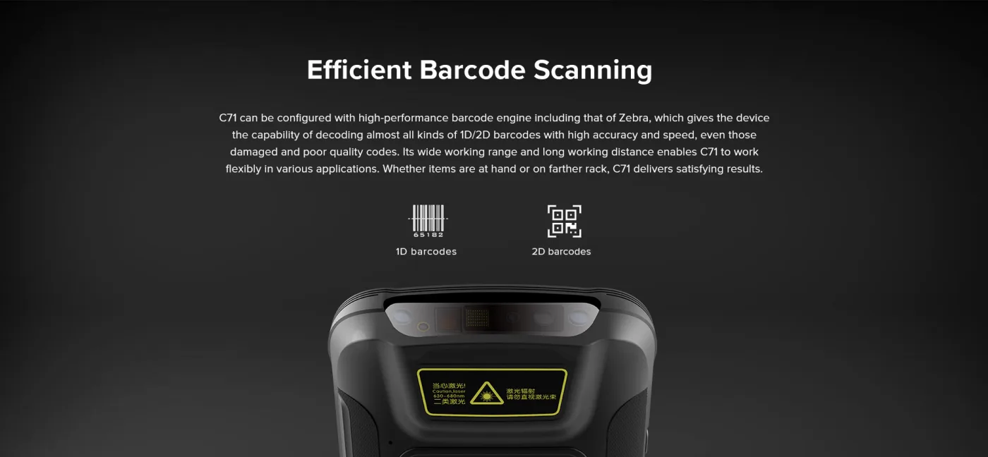 C71 Built-in RFID Reader (Android 11/13)