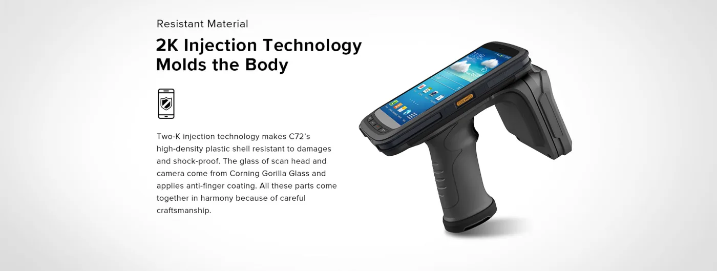 C72 UHF RFID Reader (Android 11/13)
