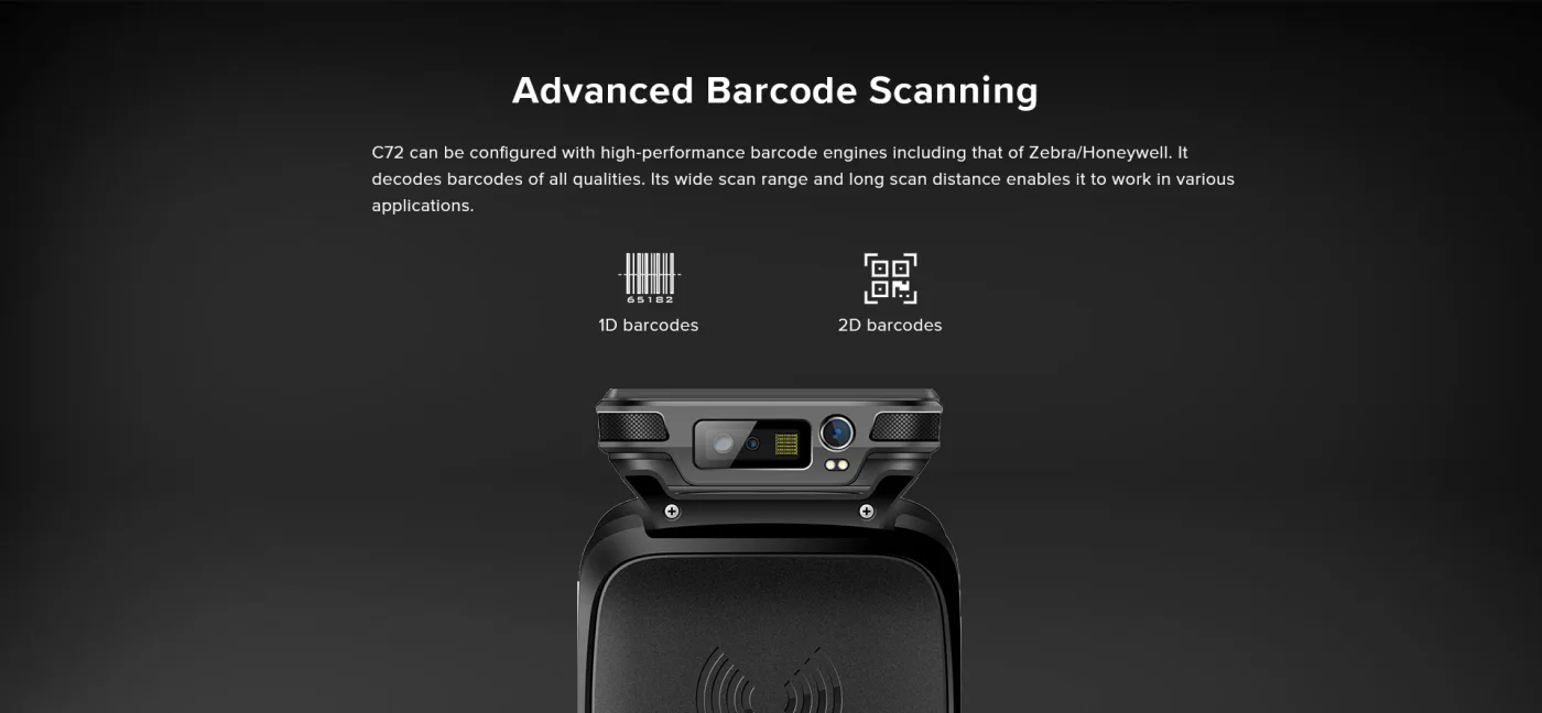 C72 UHF RFID Reader (Android 11/13)