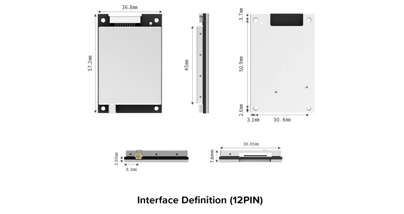 CM2000-1 UHF RFID Module (1-Port)