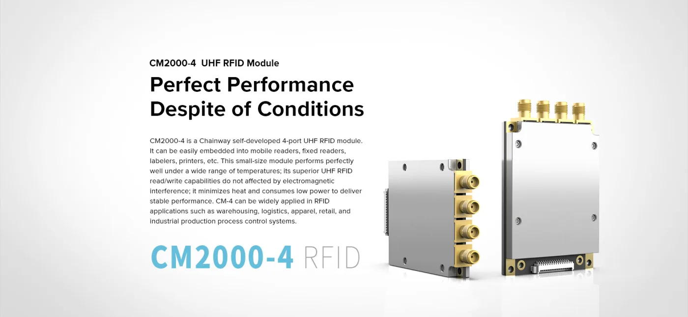 CM2000-4 UHF RFID Module (4-Port)