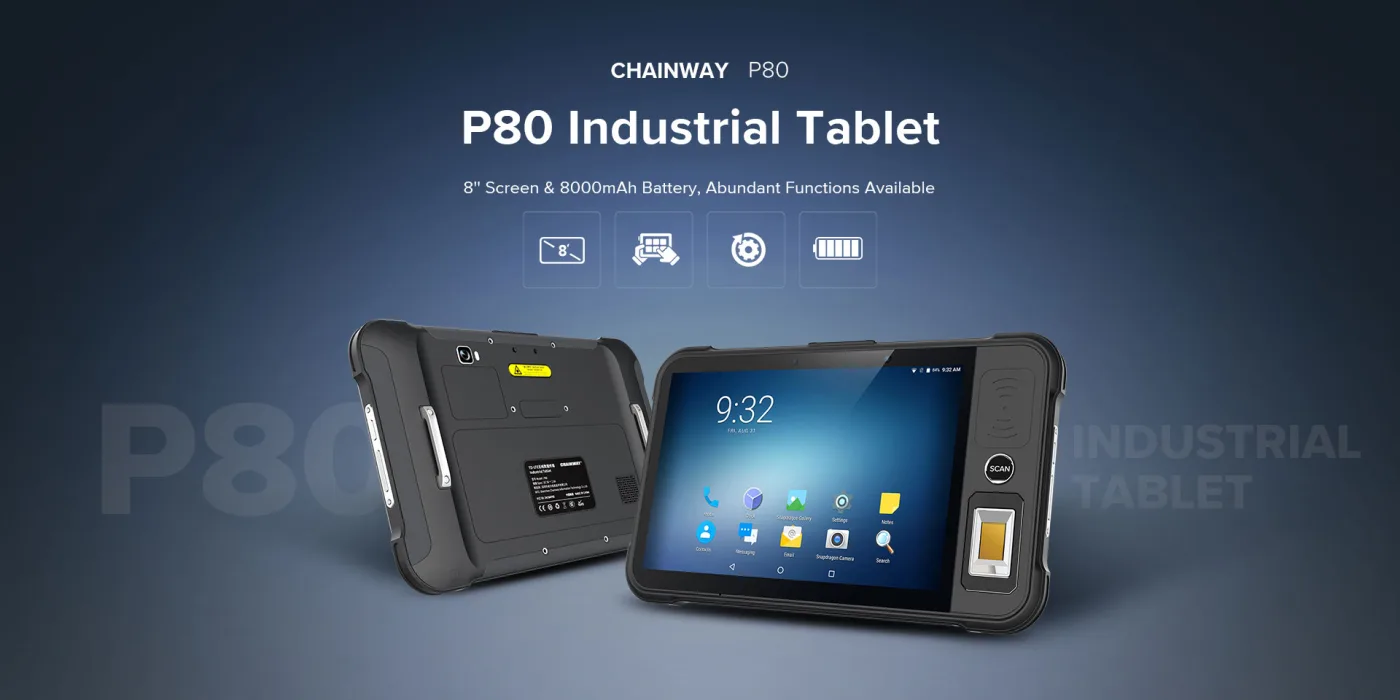 P80 Industrial Tablet (Android 9)