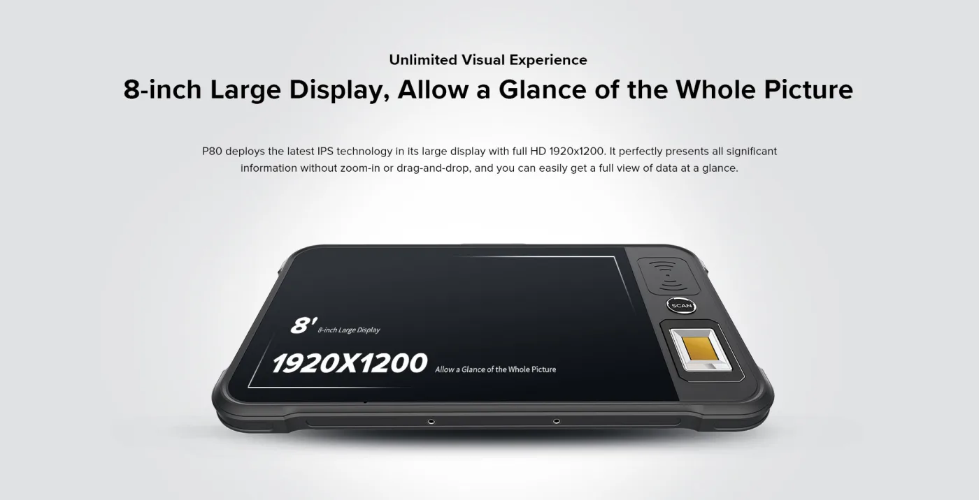 P80 RFID Tablet (Android 9)
