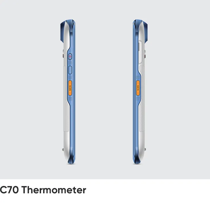 C70 Mobile Computer with Thermometer