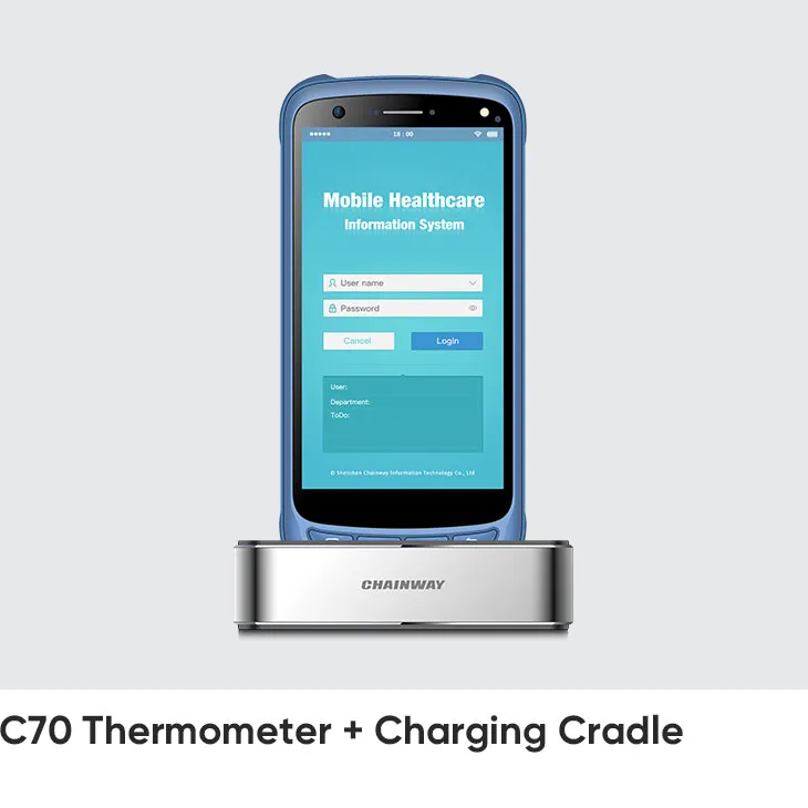C70 Mobile Computer with Thermometer