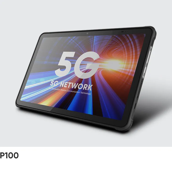 P100 AI 5G Industrial Tablet (Android 14)