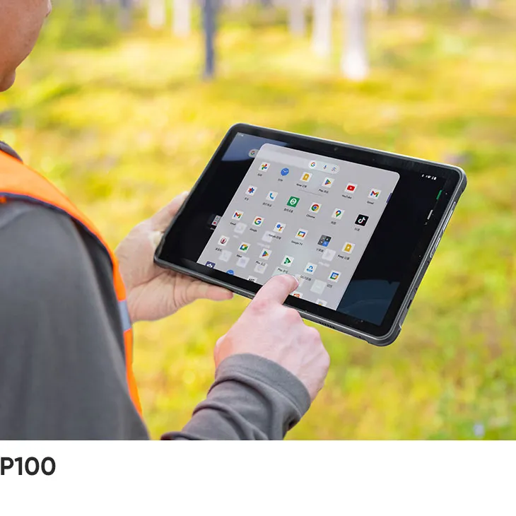 P100 AI 5G Industrial Tablet (Android 14)